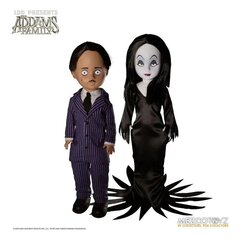 The Addams Family LDD Gomez + Morticia Dead Dolls figūriņu komplekts, 25 cm cena un informācija | Rotaļlietas meitenēm | 220.lv