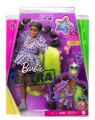 Barbie® Extra lelle — Pigtails ar matu saitēm GXF10 cena un informācija | Rotaļlietas meitenēm | 220.lv