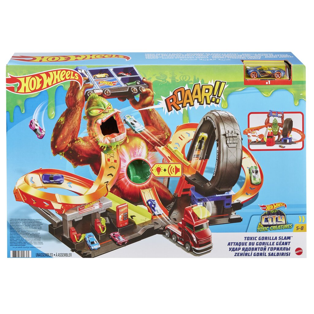 Hot Wheels® City Gorilla Track GTT94 цена | 220.lv