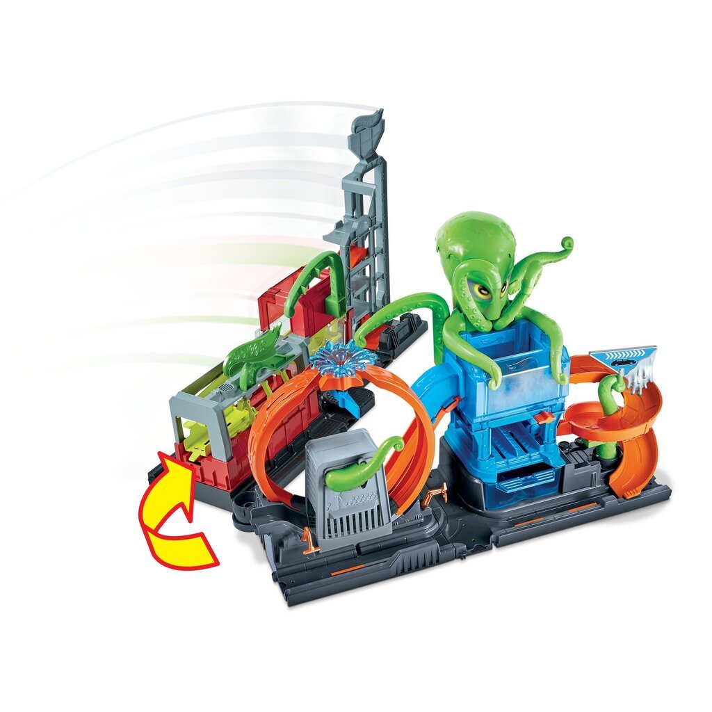 Hot Wheels® Ultimate Octopus automazgātava GTT96 cena un informācija | Rotaļlietas zēniem | 220.lv