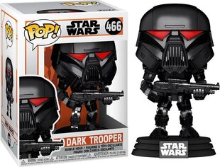 Funko POP Star Wars Mandalorian Dark Trooper Battle cena un informācija | Datorspēļu suvenīri | 220.lv