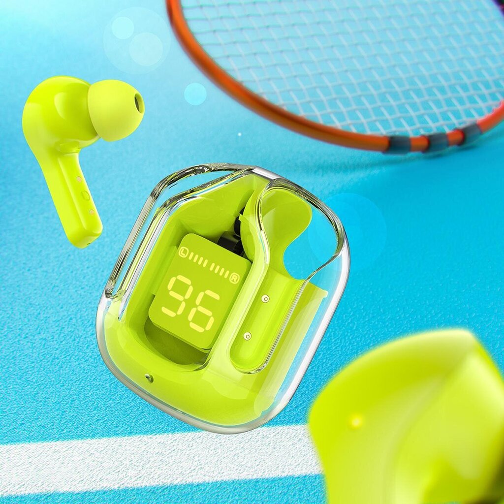 Acefast In-Ear TWS Bluetooth Green cena un informācija | Austiņas | 220.lv