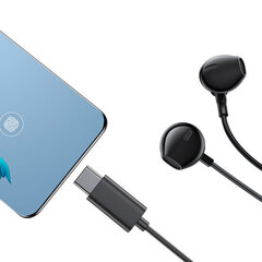 Joyroom In-Ear USB Type C JR-EC03 Black cena un informācija | Austiņas | 220.lv