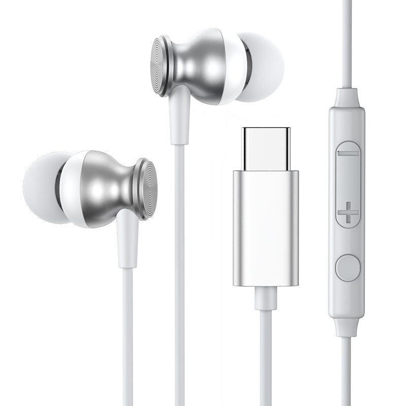 Joyroom EarBuds USB Type C JR-EC04 Silver cena un informācija | Austiņas | 220.lv