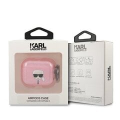 Karl Lagerfeld KLA3UKHGP AirPods 3 Pink цена и информация | Аксессуары для наушников | 220.lv