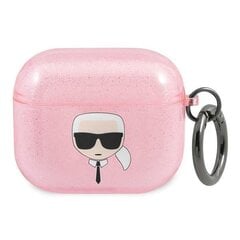 Karl Lagerfeld KLA3UKHGP AirPods 3 Pink cena un informācija | Austiņu piederumi | 220.lv