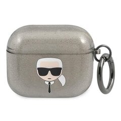 Karl Lagerfeld KLA3UKHGK AirPods 3 Grey cena un informācija | Austiņu piederumi | 220.lv