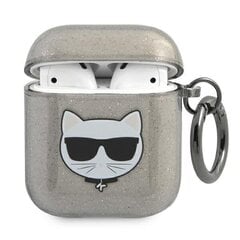 Karl Lagerfeld KLA2UCHGK AirPods Grey цена и информация | Аксессуары для наушников | 220.lv