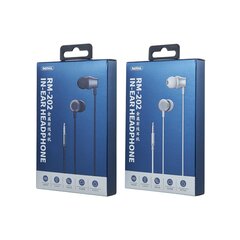 Наушники Remax Deep Bass Wired 3,5 мм mini jack чёрные RM-202, чёрный цена и информация | Наушники | 220.lv