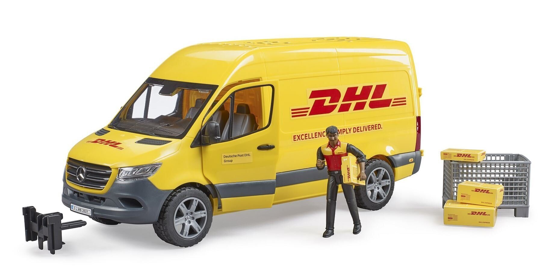 Bruder MB Spirinter DHL ar kurjeru цена и информация | Rotaļlietas zēniem | 220.lv