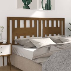 Изголовье кровати, 166x4x100 см, коричневое цена и информация | Кровати | 220.lv