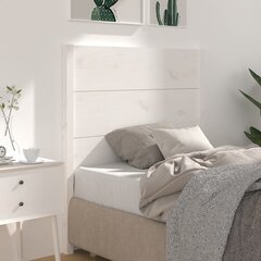 Изголовье кровати, 106x4x100 см, белое  цена и информация | Кровати | 220.lv