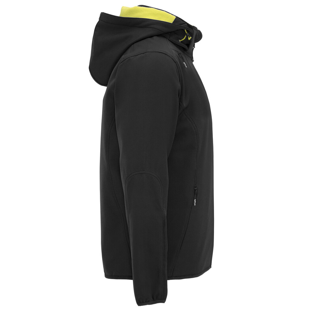 Jaka SIBERIA SOFTSHELL melna cena un informācija | Vīriešu virsjakas | 220.lv