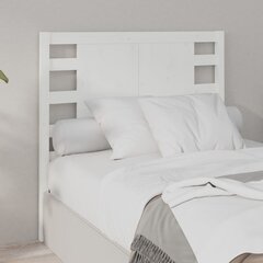 Изголовье кровати, 96x4x100 см, белое  цена и информация | Кровати | 220.lv
