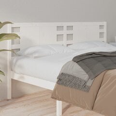Изголовье кровати, 141x4x100 см, белое  цена и информация | Кровати | 220.lv