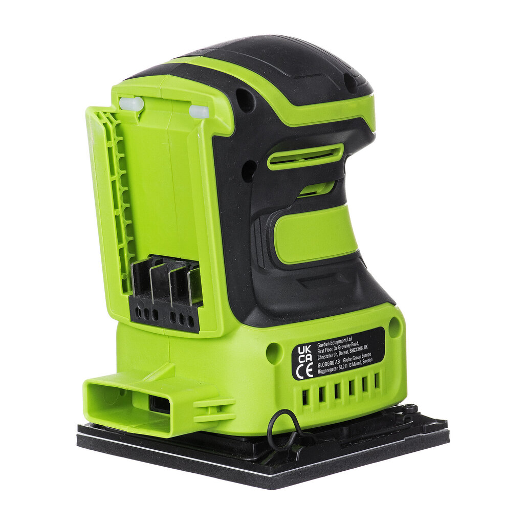 24V GREENWORKS G24SS14 orbitālā slīpmašīna — 3100507 cena un informācija | Rokas instrumenti | 220.lv