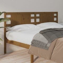 Изголовье кровати, 156x4x100 см, коричневое цена и информация | Кровати | 220.lv