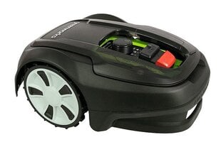 Greenworks Optimow 4 Bluetooth zāles pļāvējs - robots 450 m2 - 2513207 cena un informācija | Zāles pļāvēji roboti | 220.lv