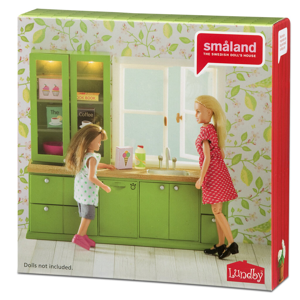 Virtuve Lundby, zaļa цена и информация | Rotaļlietas meitenēm | 220.lv