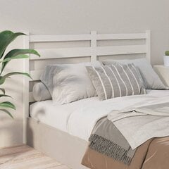 Изголовье кровати, 206x4x100 см, белое  цена и информация | Кровати | 220.lv