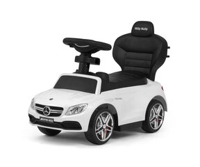Mercedes-AMG C63 Coupe White ratiņi ar rokturi цена и информация | Игрушки для малышей | 220.lv
