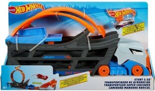 Komplekts Mattel - Hot Wheels Stunt And Go Track cena un informācija | Rotaļlietas zēniem | 220.lv