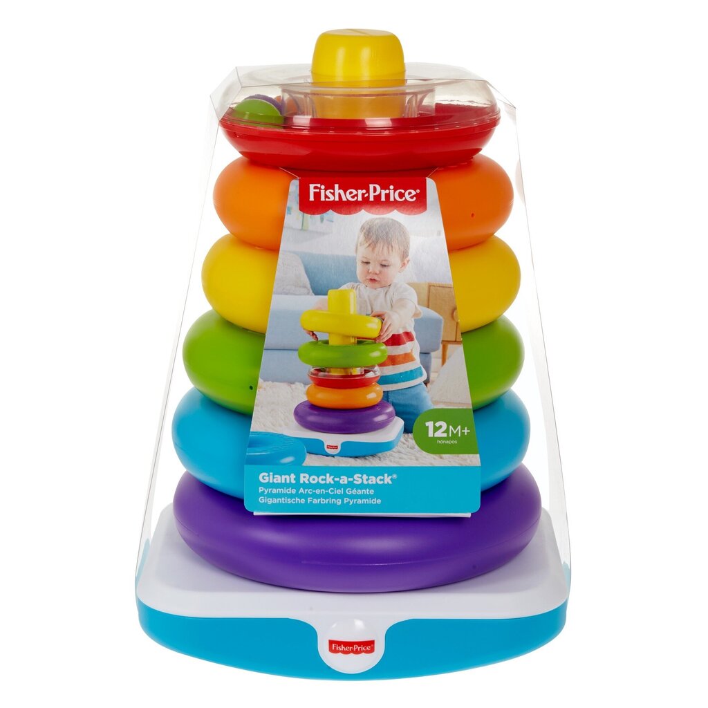 Fisher-Price lielais kraušanas tornis cena un informācija | Rotaļlietas zīdaiņiem | 220.lv