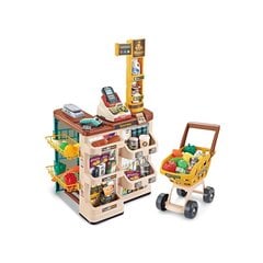 Rotaļu veikals ar ratiņiem un citiem piederumiem Woopie cena un informācija | Attīstošās rotaļlietas | 220.lv
