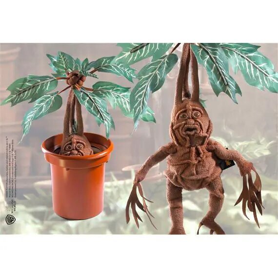 Elektroniskā plīša rotaļlieta Harry Potter Mandrake, 30cm cena un informācija | Mīkstās (plīša) rotaļlietas | 220.lv