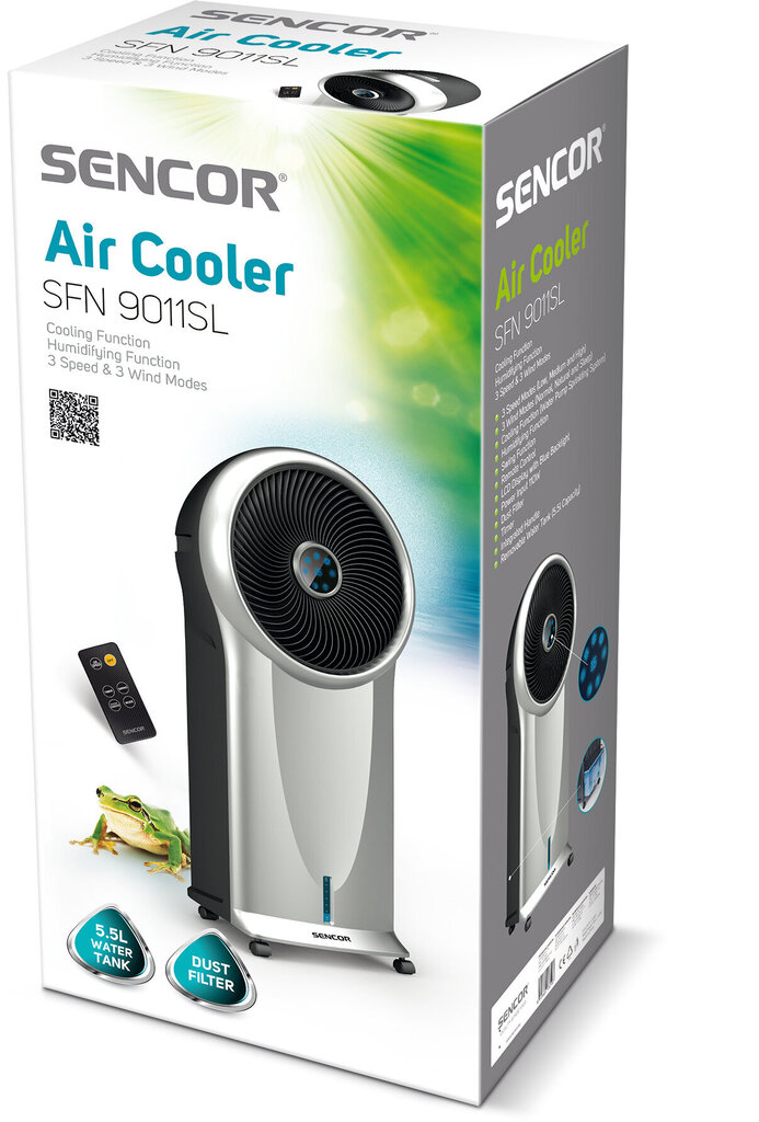 Dzesētājs-mitrinātājs-ventilators SENCOR SFN 9011SL 3in1 цена и информация | Gaisa kondicionieri, siltumsūkņi, rekuperatori | 220.lv