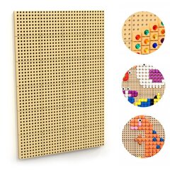 Учебная настенная доска Stem Masterkidz, 80 x 120 см цена и информация | Развивающие игрушки | 220.lv