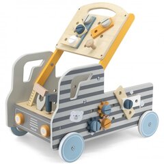Koka auto ar darbarīkiem PolarB by Viga cena un informācija | Attīstošās rotaļlietas | 220.lv