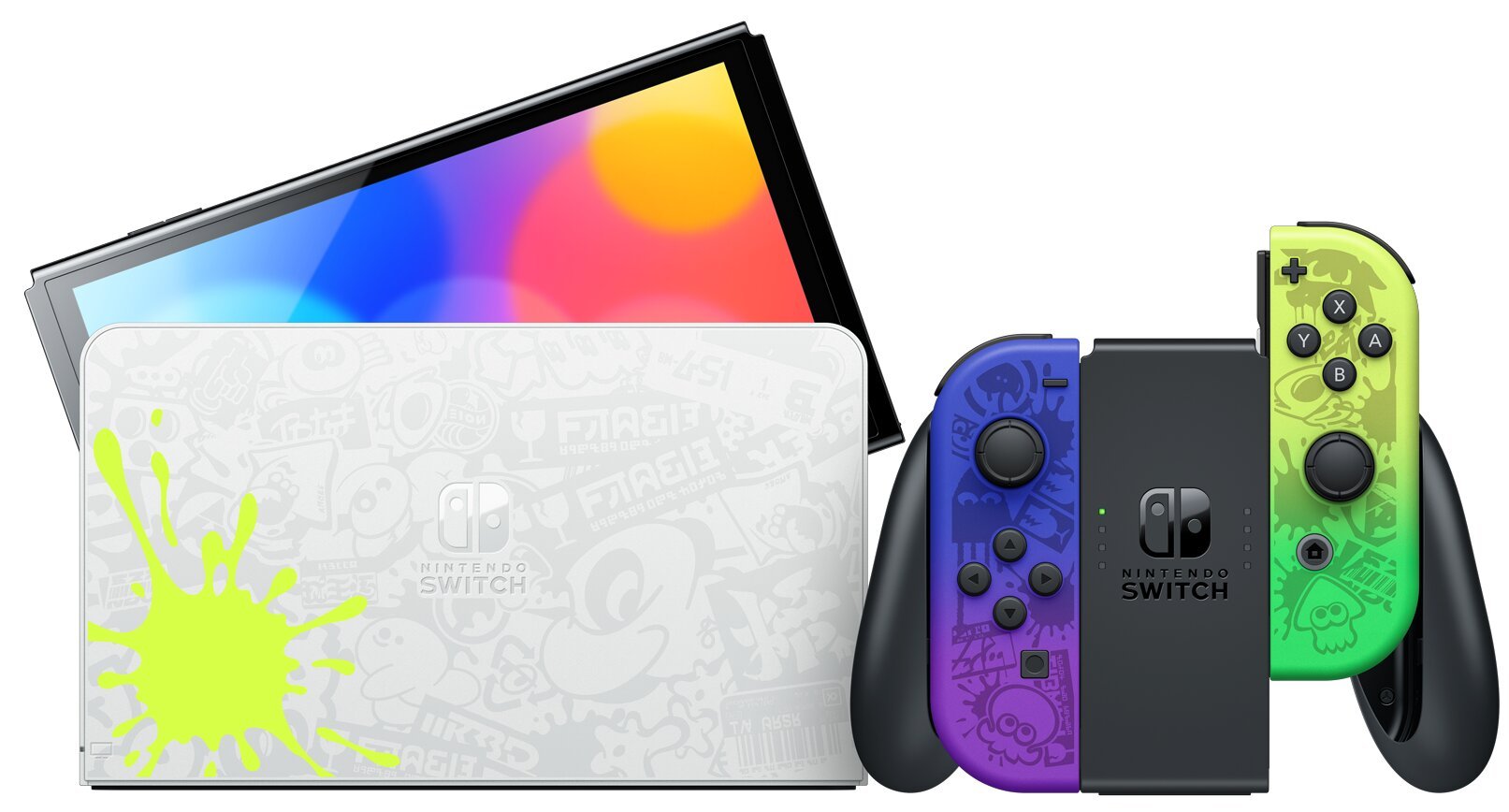 Spēļu konsole Nintendo Switch OLED - Splatoon 3 Edition cena | 220.lv