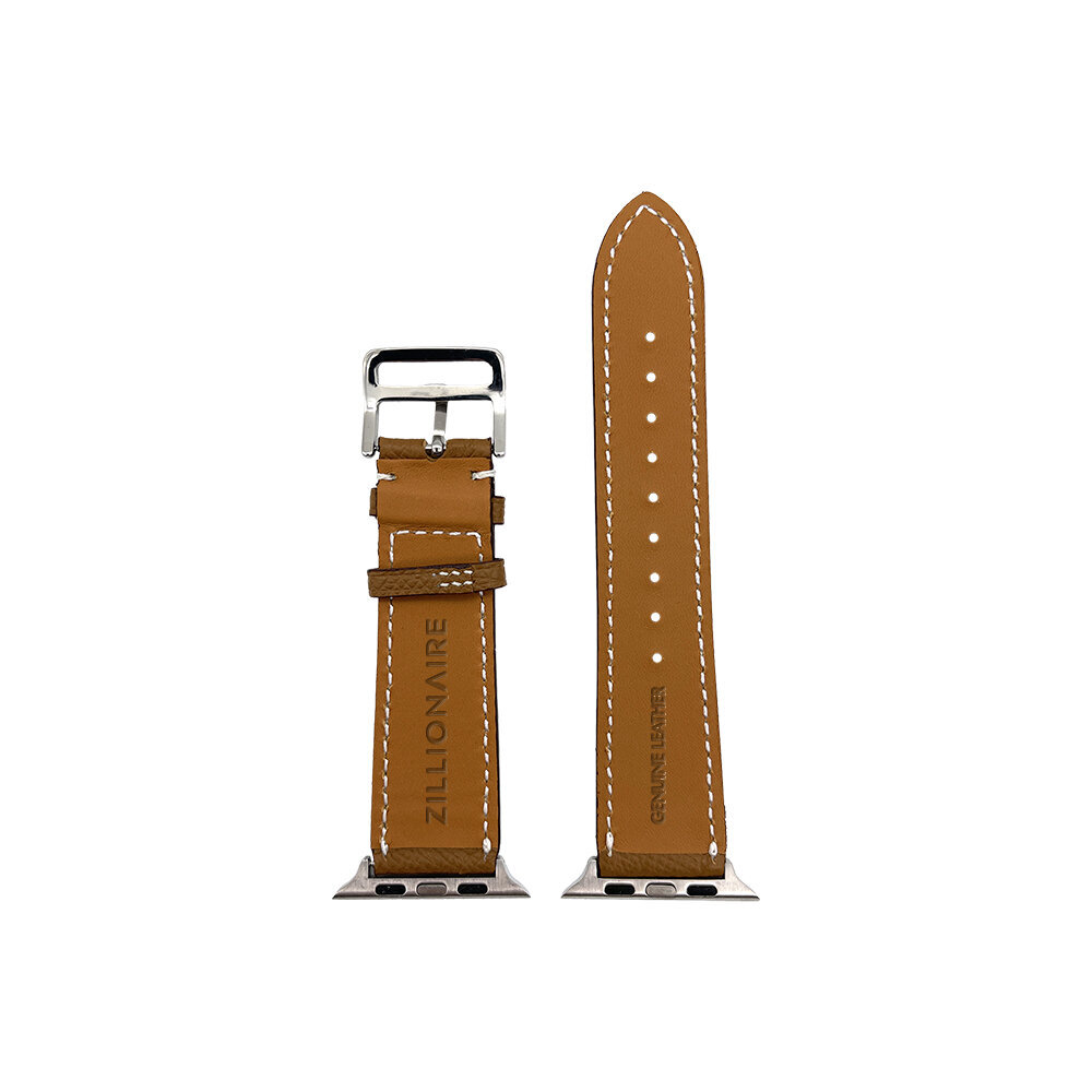 Beep Zillionaire Epsom Watch Band Brown cena un informācija | Viedpulksteņu un viedo aproču aksesuāri | 220.lv