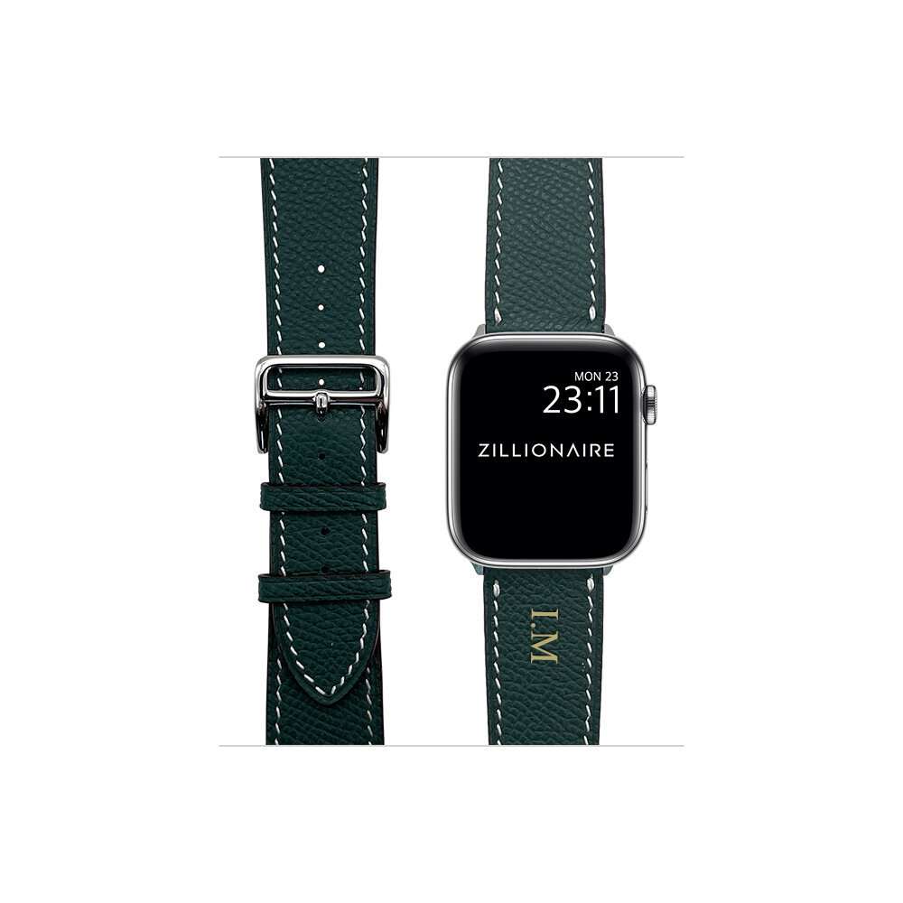 Beep Zillionaire Epsom Watch Band Green цена и информация | Viedpulksteņu un viedo aproču aksesuāri | 220.lv