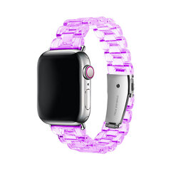 Ремешок ICE для Apple Watch — Фиолетовый 42/44/45mm цена и информация | Аксессуары для смарт-часов и браслетов | 220.lv
