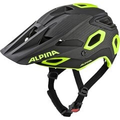 Спортивный шлем Alpina A9718331, черный, XL 57-62 см цена и информация | Шлемы | 220.lv