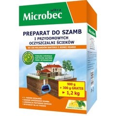 Līdzeklis BROS Microbec ultra kanalizācijas akām un individuālām attīrīšanas iekārtām, 1,2 kg цена и информация | Микроорганизмы, бактерии | 220.lv