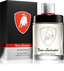 Tualetes ūdens Tonino Lamborghini Invincibile EDT vīriešiem 125 ml cena un informācija | Vīriešu smaržas | 220.lv