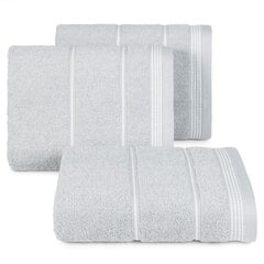 Хлопковое серое полотенце, 70x140 см. цена и информация | Полотенца | 220.lv