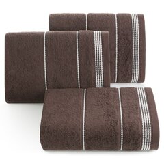 Хлопковое полотенце, коричневое, 30x50 см. цена и информация | Полотенца | 220.lv