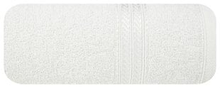 Хлопковое полотенце, белое, 30x50 см. цена и информация | Полотенца | 220.lv