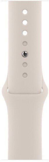 Apple Watch Series 8 GPS 45mm Starlight Aluminium Case ,Starlight Sport Band - MNP23EL/A LV-EE цена и информация | Viedpulksteņi (smartwatch) | 220.lv