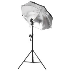 vidaXL fotostudijas apgaismojums, trijkāji un lietussargi цена и информация | Осветительное оборудование для фотосъемок | 220.lv