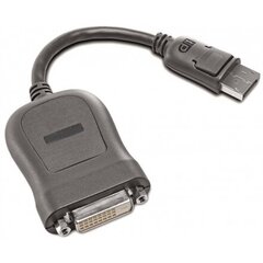 Lenovo Display Port to Single-Link DVI-D (Digital) Monitor Adapter Cable Lenovo 20 cm m cena un informācija | Adapteri un USB centrmezgli | 220.lv