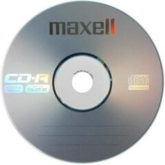 Диски Maxell CD-R 700MB 52X, 80 мин, 50 шт. цена и информация | Виниловые пластинки, CD, DVD | 220.lv