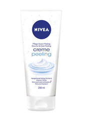 Ķermeņa skrubis Nivea Creme Peeling, 200 ml cena un informācija | Ķermeņa skrubji | 220.lv