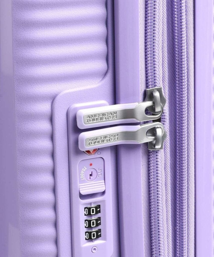 American Tourister rokas bagāža Soundbox Spinner Lavender 55 cm, цена и информация | Koferi, ceļojumu somas | 220.lv