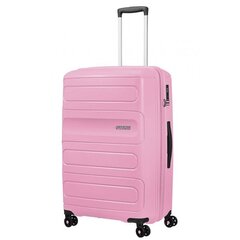 American Tourister vidējā lieluma ceļojumu koferis Sunside Spinner Pink Gelato 68 cm, cena un informācija | Koferi, ceļojumu somas | 220.lv