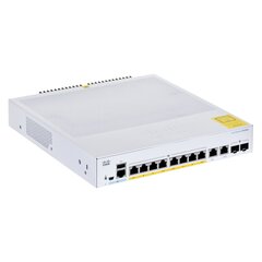 Сетевой коммутатор Cisco CBS350-8FP-2G-EU, управляемый L2/L3 Gigabit Ethernet (10/100/1000), серебристый цена и информация | Коммутаторы (Switch) | 220.lv